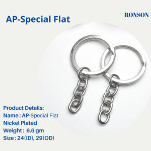 AP Special Flat keychain ring