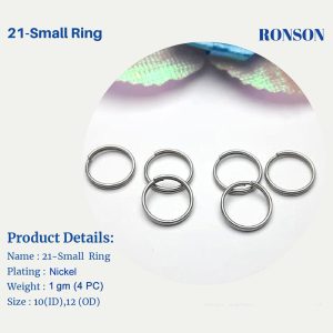 21 small Coil Keyring