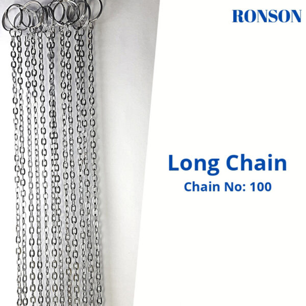 Customized Chains with Two Side Split Rings