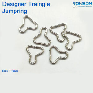 Designer Triangle Jumpring