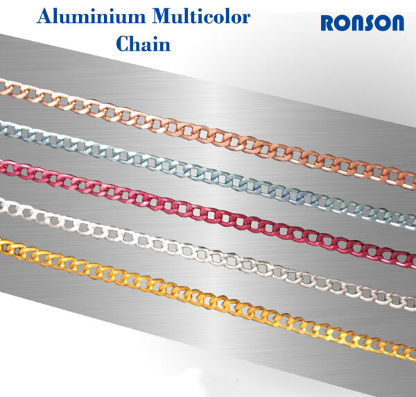 Aluminium Multicolour Chain