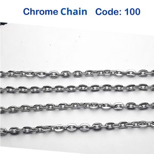 Chrome chain 100
