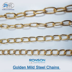 golden mild steel chain