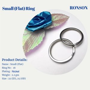 small flat ring 16 New