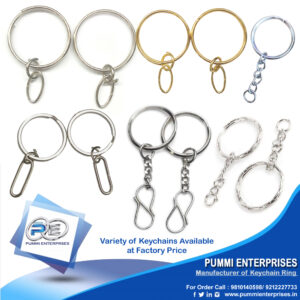 Types of keychain ring