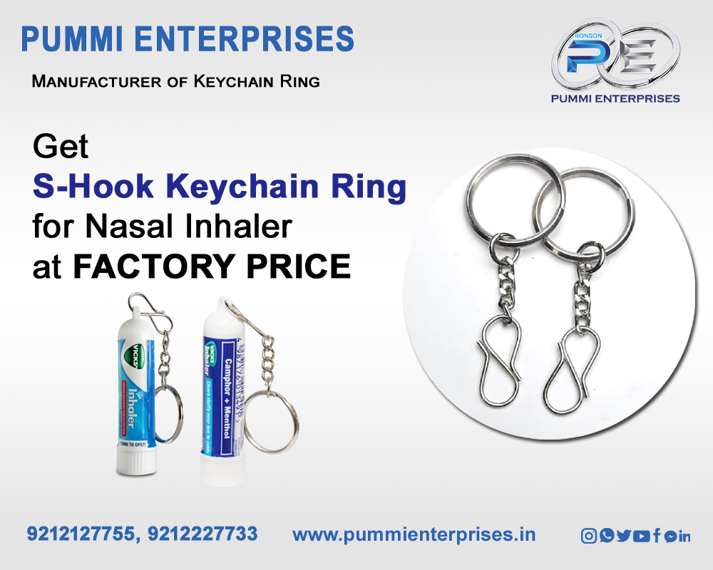 S hook Keyring manufacturer