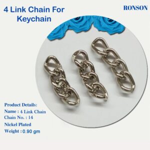 4 Link Chain for Keychain