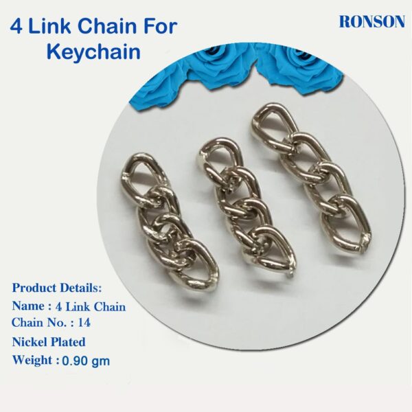 4 Link Chain for Keychain