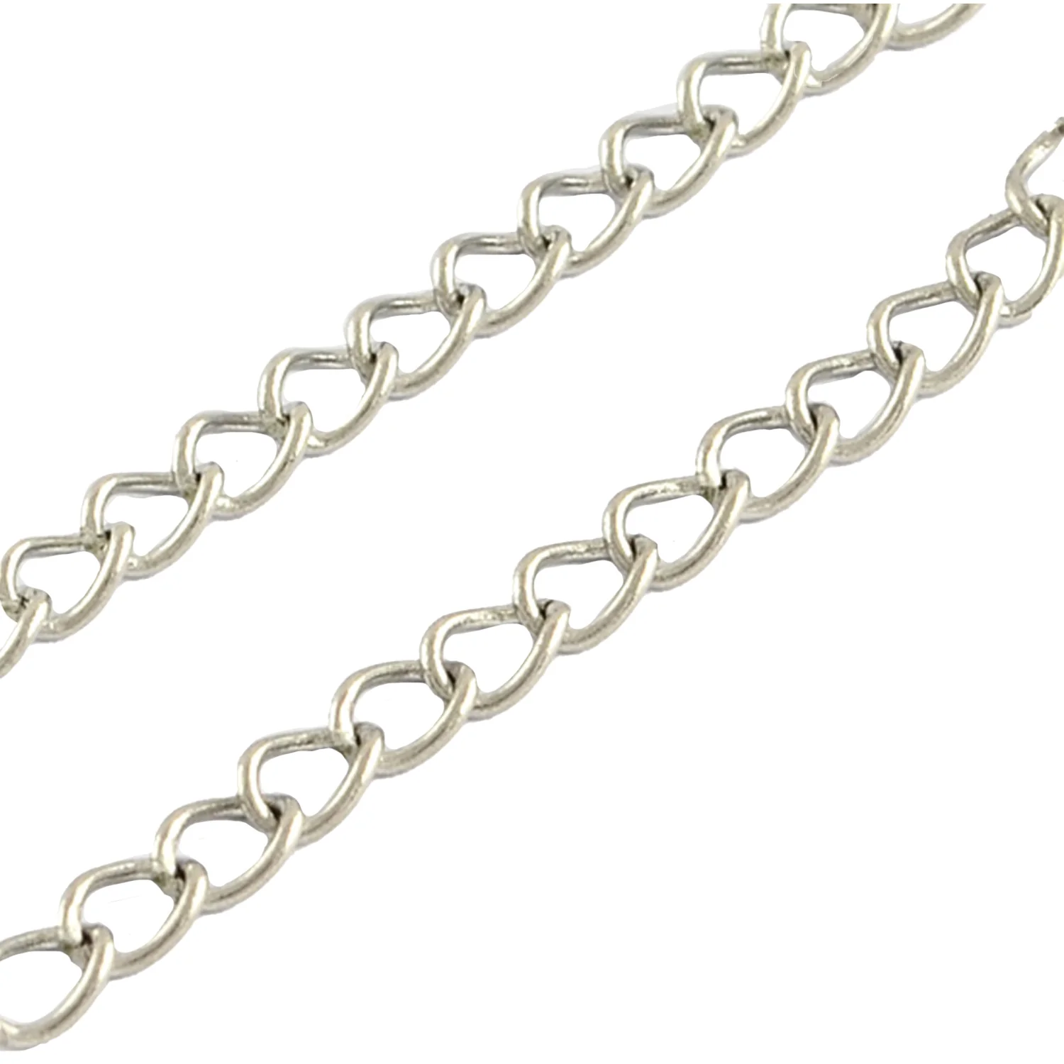 NICKEL SHINY METAL CHAIN