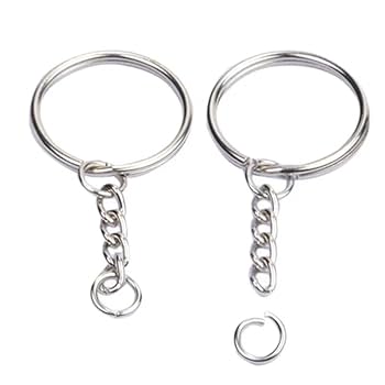 BLANK KEY RING