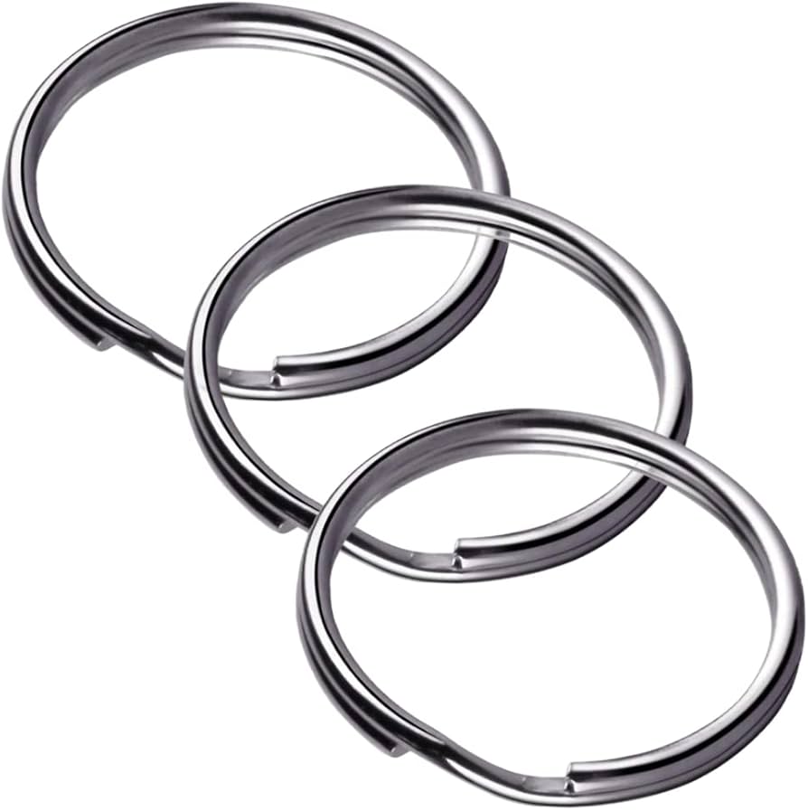 strong metal keyring